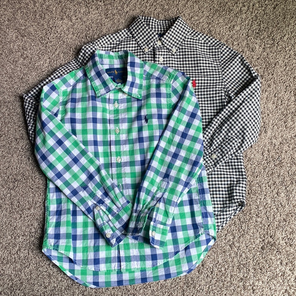 2 Ralph Lauren Polo long Sleeve Shirts